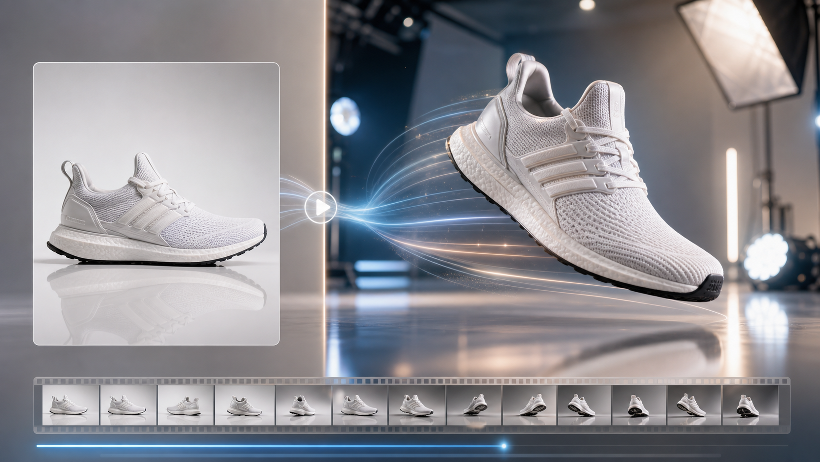 Product image-to-video prompt example